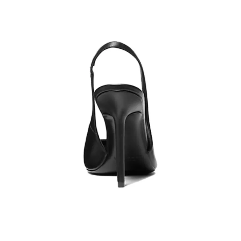 MICHAEL KORS Reece Slim Heel High Heels 10cm Women's Black-3