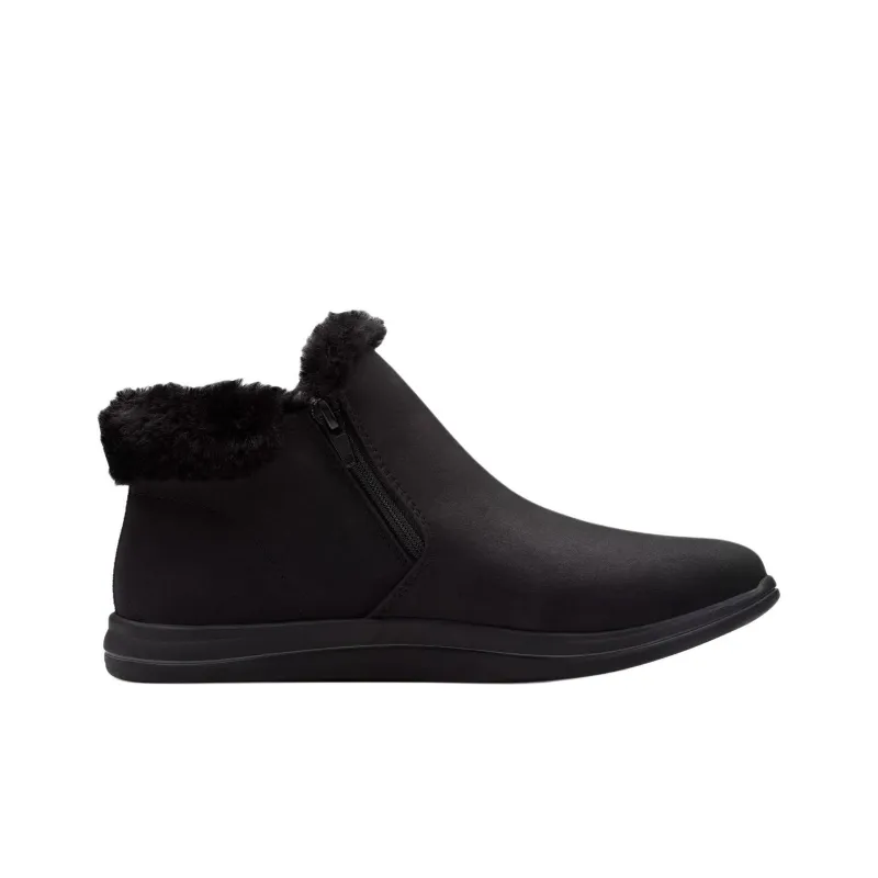 Clarks Breeze Twist Cloudstepper Ankle Boots Women's Black-1
