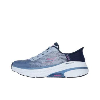Skechers Slip Ins Anti-Slip Wear-Resistant Low-Top Casual Running Shoes Women's Blue Gray