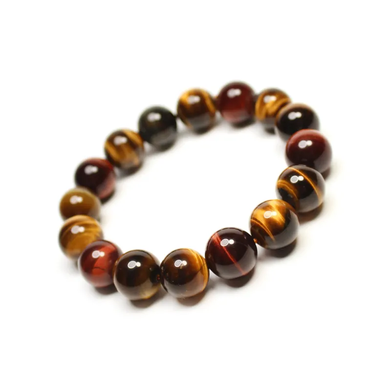 CUIJING Tiger's Eye Stone Jade Bracelets Unisex-2