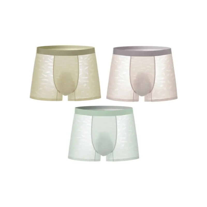 Qiao Ni Tong Underpants Men's 3 Pack-9
