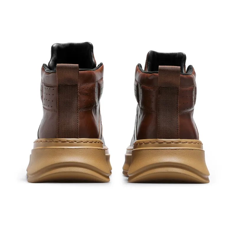 Desai Anti-Slip Wear-Resistant High-Top Skateboard Shoes Men's-8