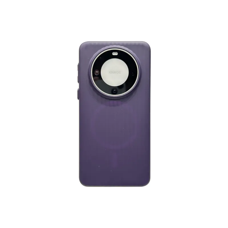 Sopi Acrylic Material Corrugated Solid Color Magnetic M Phone Cases Compatibility Huawei Mate 60 Pro/50 Pro/40 Pro-6