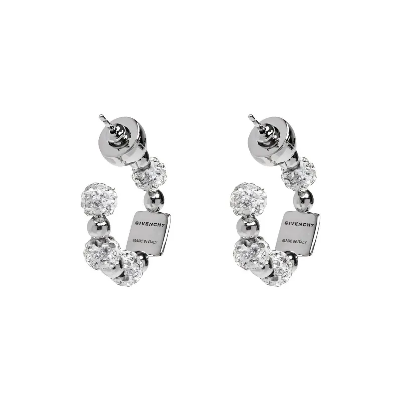 Givenchy 4G Crystal Embellished Earrings-1