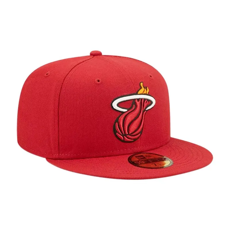 Ovo Nba Miami Heat New Era 59Fifty Fitted Hat-4