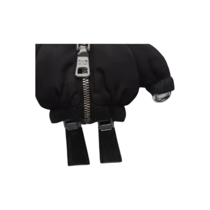 PRADA Re-Nylon Fabric Bag Accessory Women's Black-3
