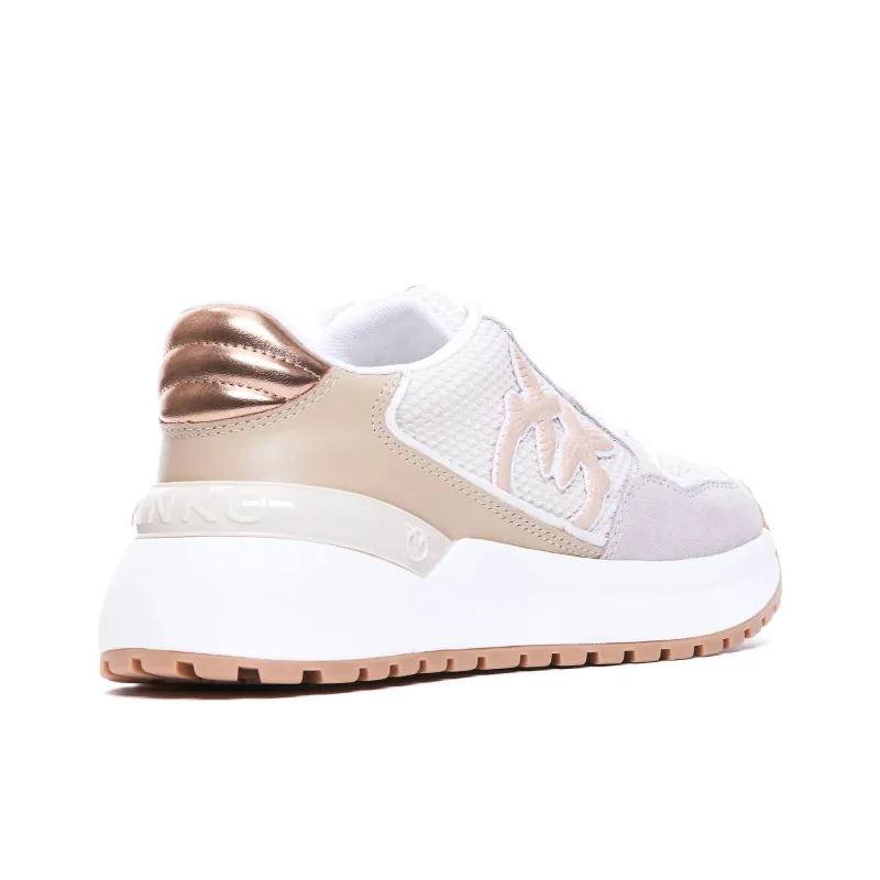 PINKO Gem Lace Up Sneakers Women's-3