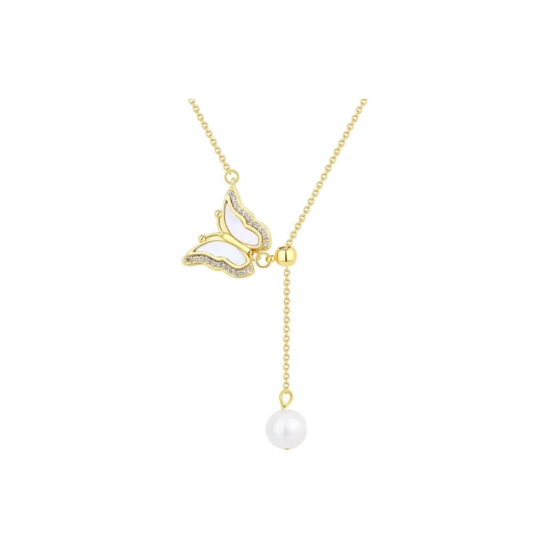 VIOLET Mother Of Pearl Necklaces Women's-0