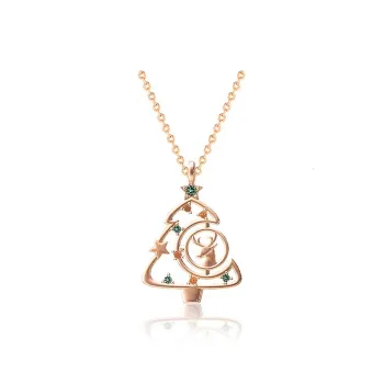 CARAT'S DIARY S925 Silver Necklaces Women's