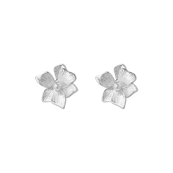 Hi There S999 Silver Stud Earrings Women's