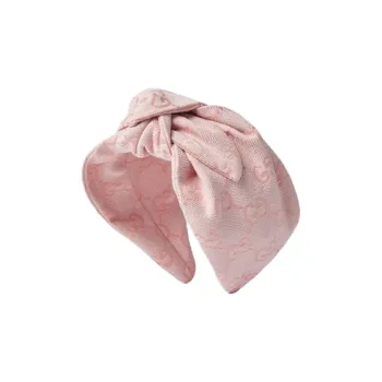 GUCCI Canvas Headbands Kids' Pink