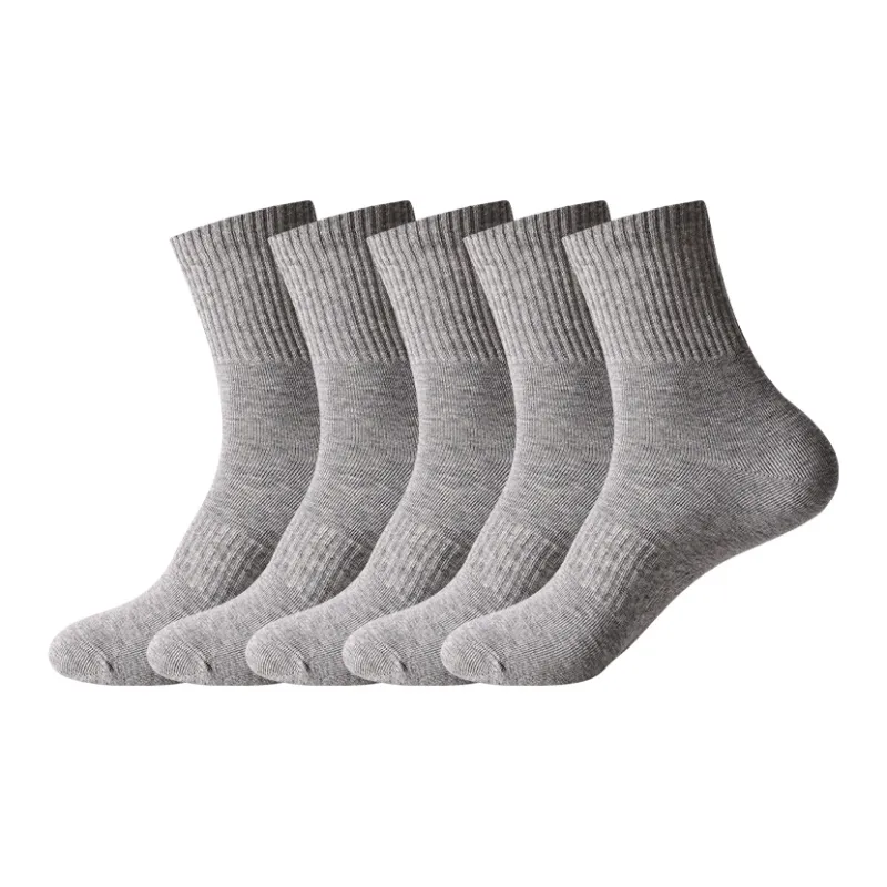 MIIOW Mid Calf Socks Men's 5 Pack-29
