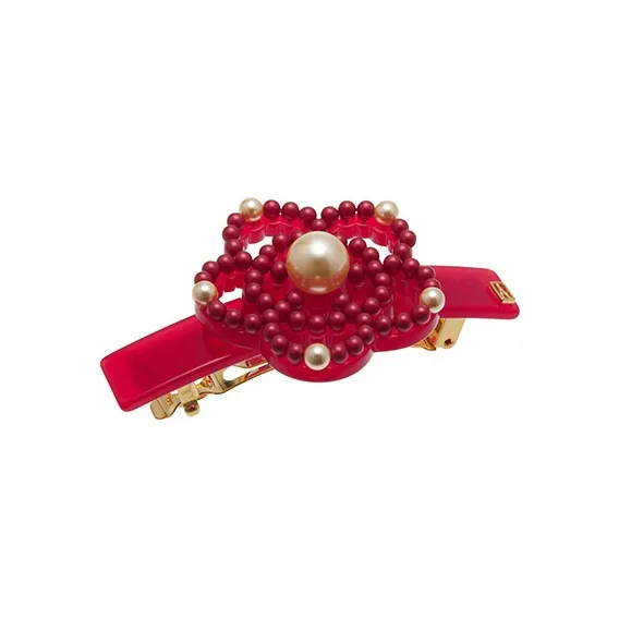 ALEXANDRE DE PARIS 6cm Hair Clip With Jade Pendant Hair Accessories Headwear Women's-3