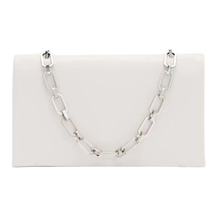 ALLSAINTS Cow Leather One Shoulder Handbags Women's Desert White-0