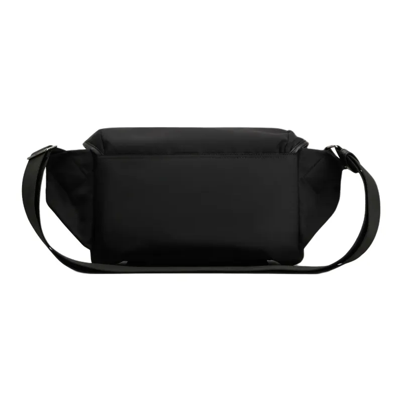 TOD'S Nylon Messenger Bag, Crossbody Bag, Shoulder Bag Trumpets Men's Black-2