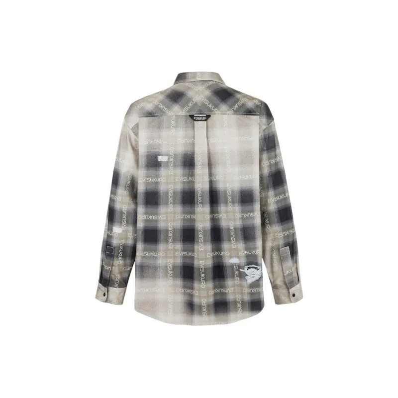 EVISU Shirts Men Multicolor Plaid-1