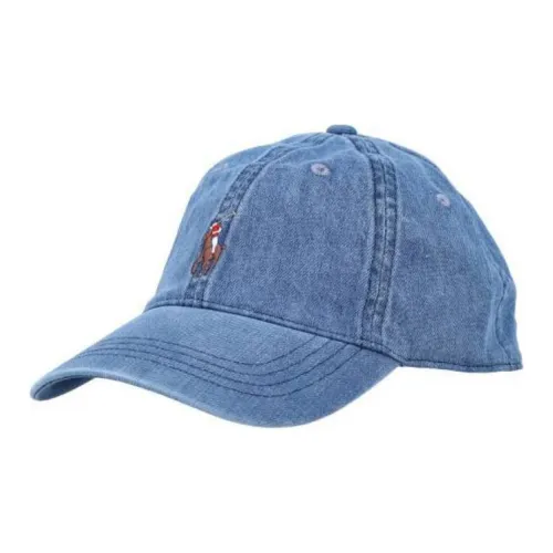 Polo Ralph Lauren Logo Embroidered Denim Cap