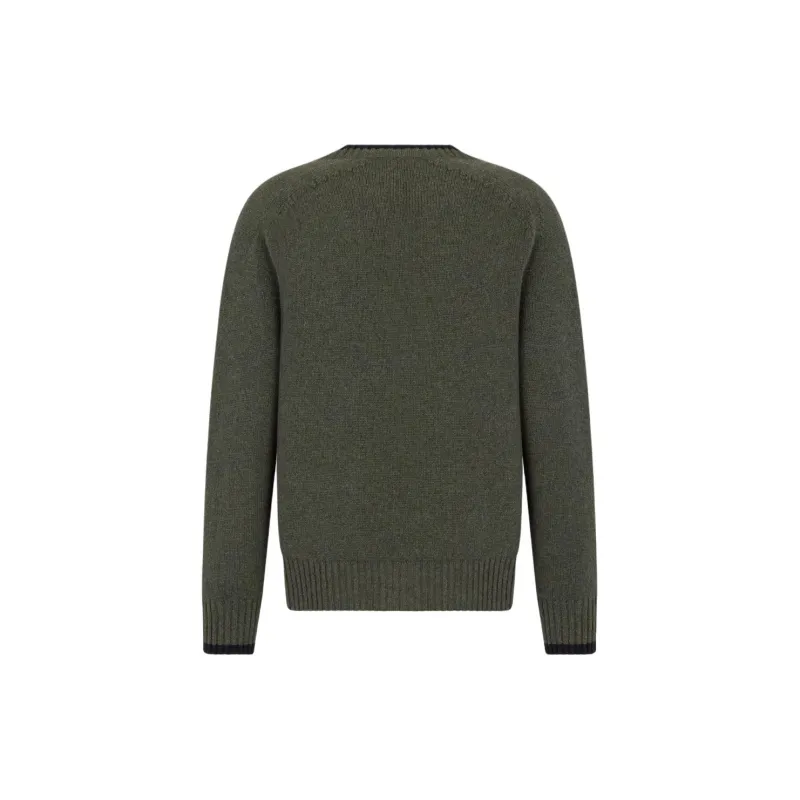 DIOR SS23 Sweater Men's Olive Green-1
