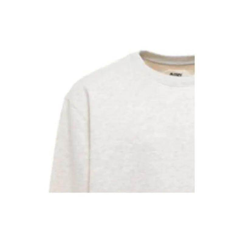 AUTRY Melange Gray Ease Crew Neck Sweatshirt Sweatshirt Men's Gray-5