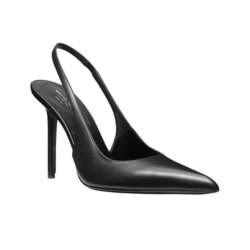 MICHAEL KORS Reece Slim Heel High Heels 10cm Women's Black-2