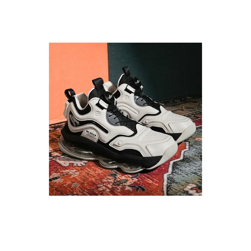 N·HOT Slip-Resistant Breathable Height Increasing Low-Top EVA Air Cushion Rubber Casual Running Shoes Men's-8