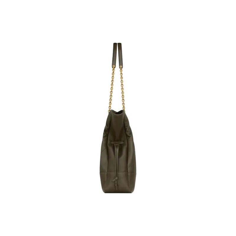 SAINT LAURENT Jamie Sheepskin Tote Bag, Shopping Bag, Shoulder Bag Women's Light Musk-2