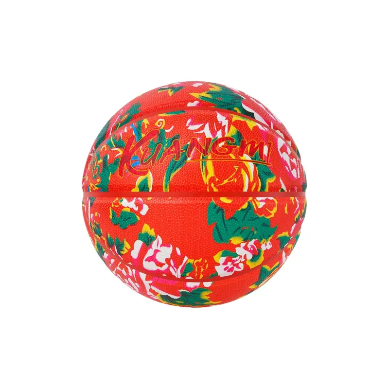 Kuangmi KMbb515 PU Basketball Red Size 7 Training Unisex-3