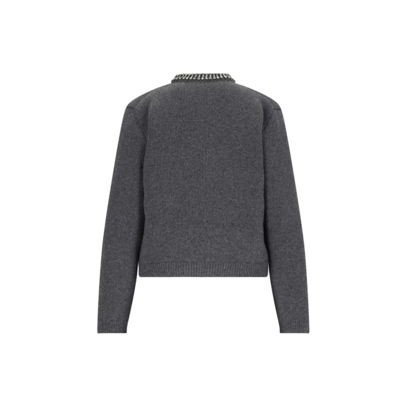 GUCCI Padded Rib Cardigan-1