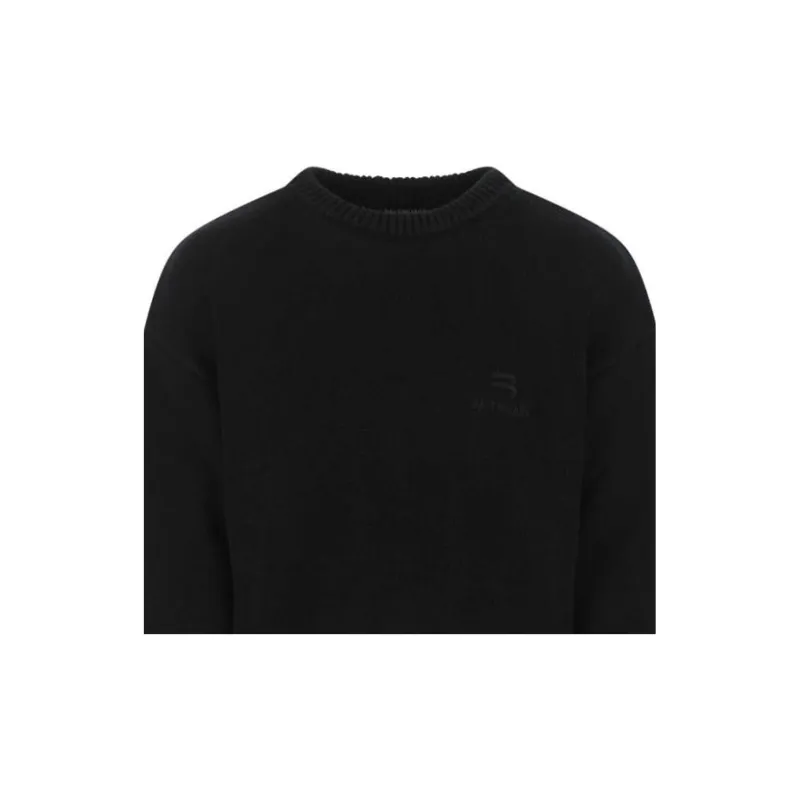 Balenciaga Sweaters Men Black-2