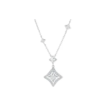 DESIGN CIRCLES S925 Silver Necklaces Women's
