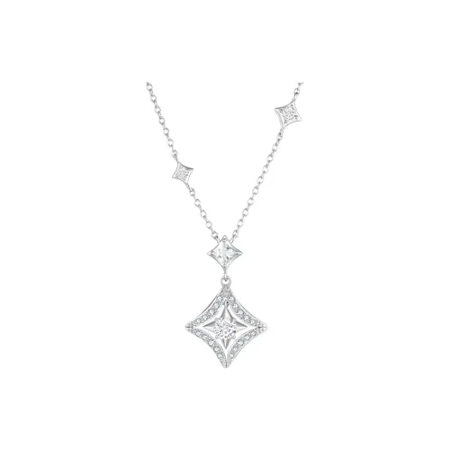 DESIGN CIRCLES S925 Silver Necklaces Women's