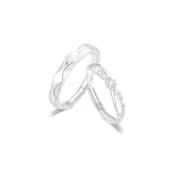 Sterling Silver Couple Rings