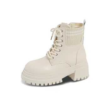 YUZHAOLIN Short Martin Boot Women's