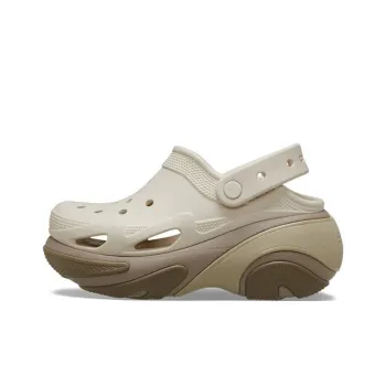Crocs Shell Cream Puff Clogs Women's Taupe
