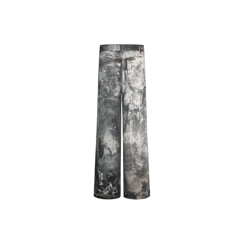 COOLALPACA Loose Fit Wide Leg Jeans Unisex-1
