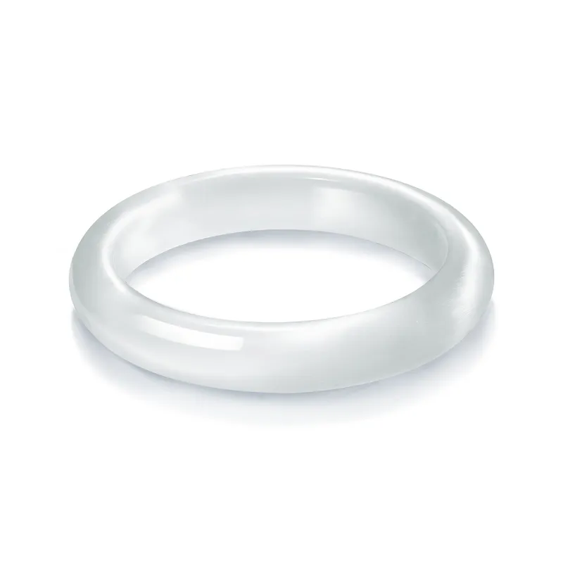 DH7 Cat's Eye Stone Jade Bangles Women's-3