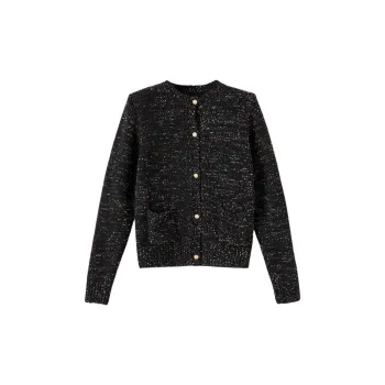 Late White Knitwear Women's Black