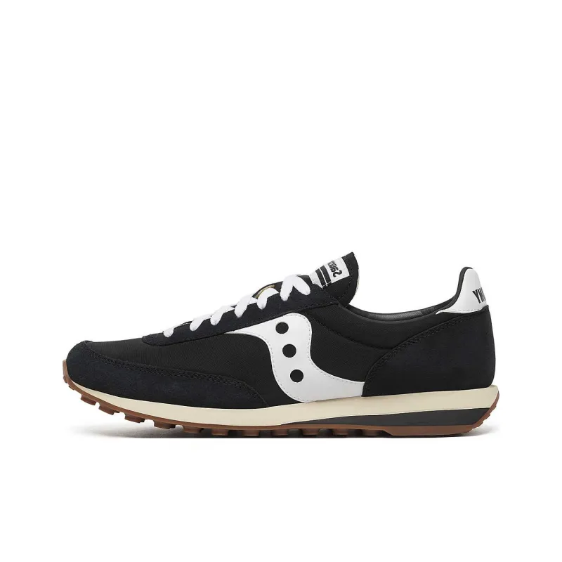 Saucony Trainer 80 Black White-0