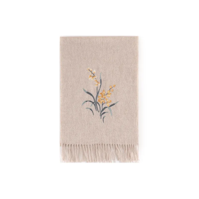 Shanghai Story Sheep Wool Knit Scarves Women's-9