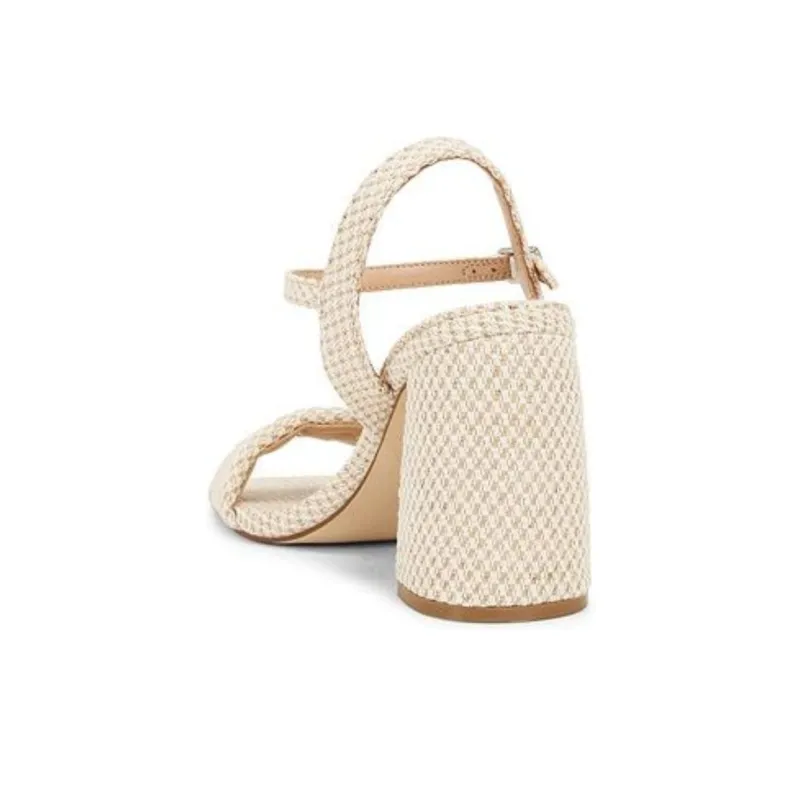 STEVE MADDEN Mareena Strap Sandals 9cm Women's Beige-4