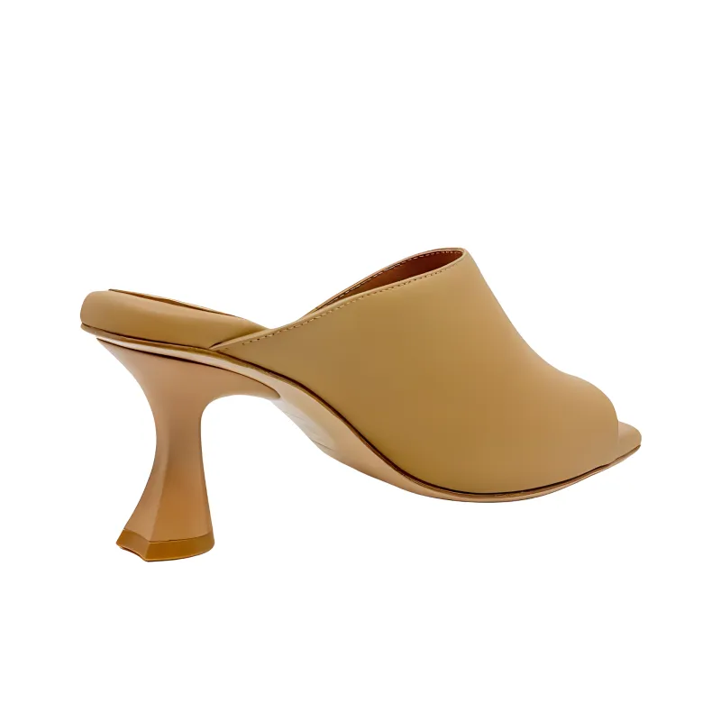 STUDIO AMELIA Flip Flops 7cm Women's Light Brown-3