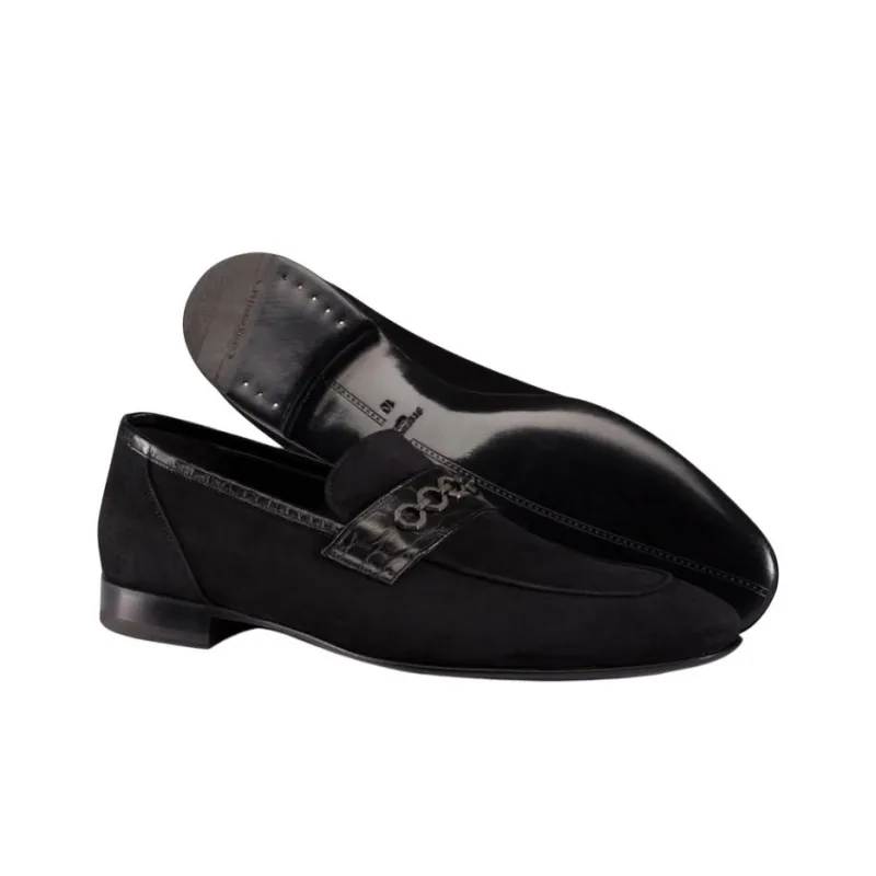 STEFANO RICCI Loafers Men's Black-4