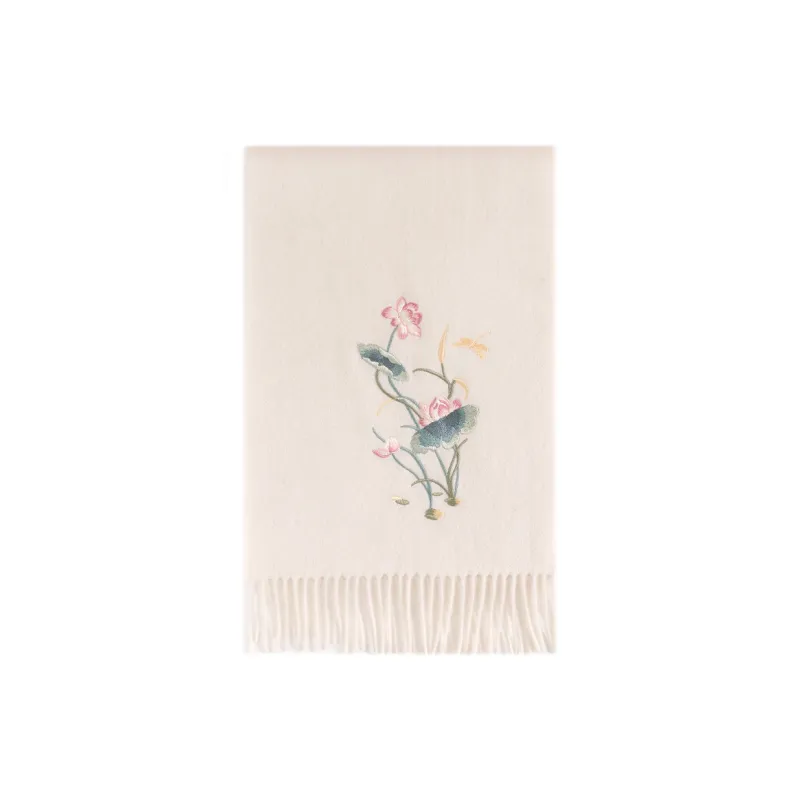 Shanghai Story Sheep Wool Knit Scarves Women's-5