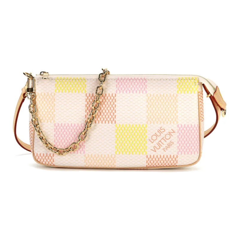 LOUIS VUITTON Pochette Accessoires Peach Pink-1
