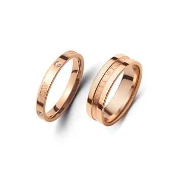 Daniel Wellington Alloy Rings Unisex