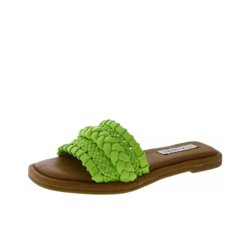 STEVE MADDEN Abrasion-Resistant Slide Slippers Women's Green