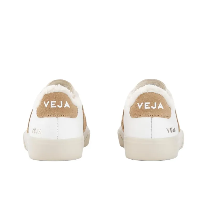 VEJA Campo Skateboard Shoes Unisex White-3