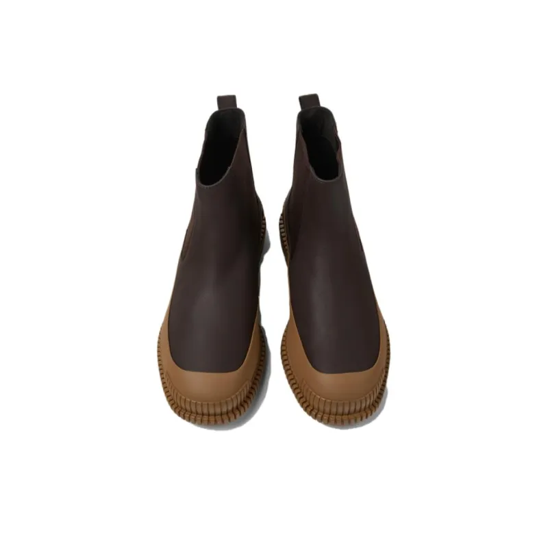 CAMPER Pi Short Chelsea Boots 3.3 Cm Men's Umber-2