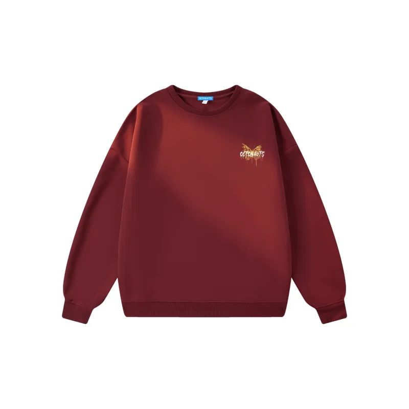 Small Columns Under The Sea Sweatshirt Unisex-3