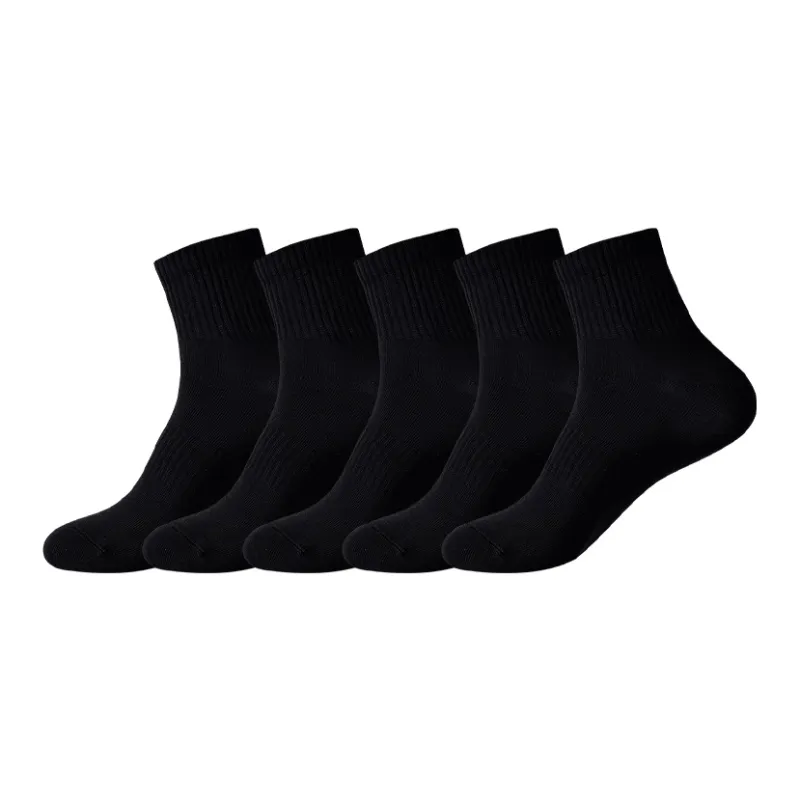 MIIOW Mid Calf Socks Men's 5 Pack-16